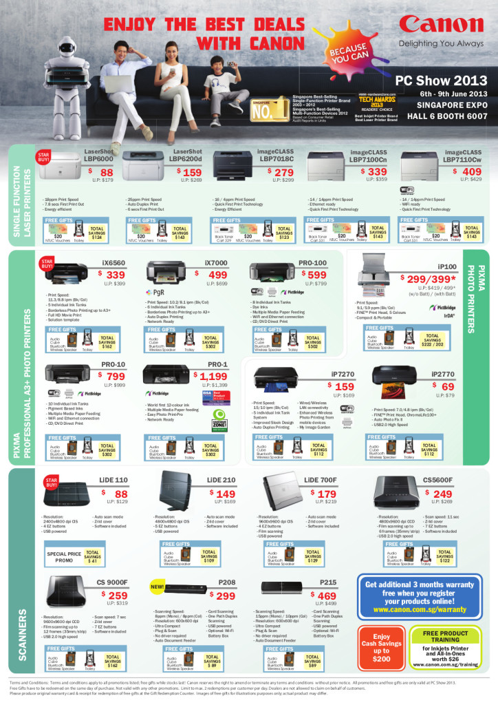 Canon PC Show 2013 SFP