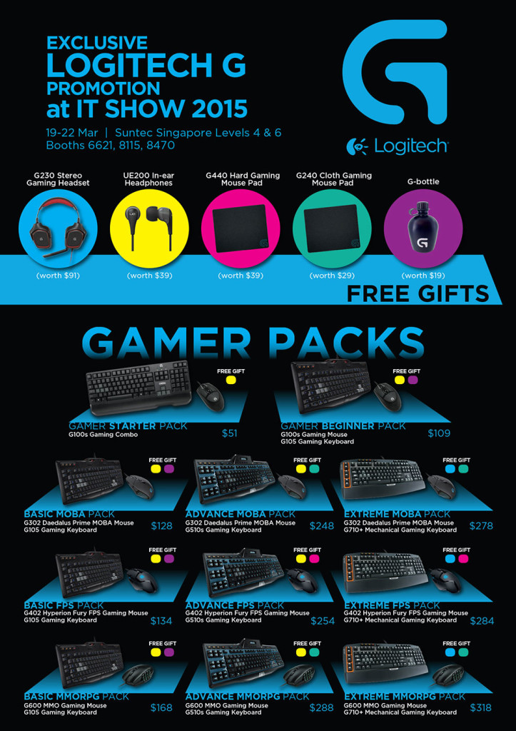 Logitech G at IT Show 2015 promos (1)