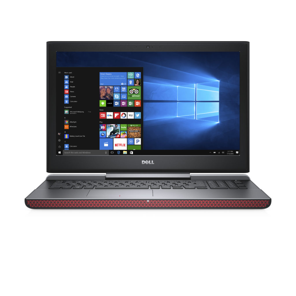 Dell Inspiron 15 7000 Series (Model 7566) notebook computer, codename Firelord.