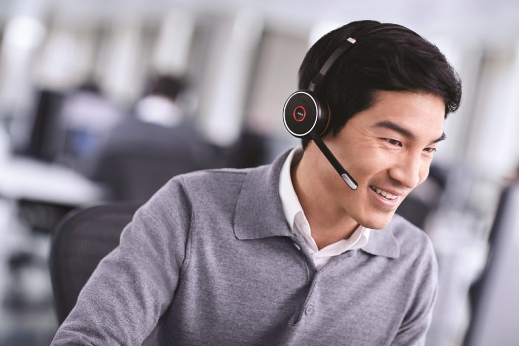 Jabra evolve 75e microsoft sales skype wireless bluetooth earbuds