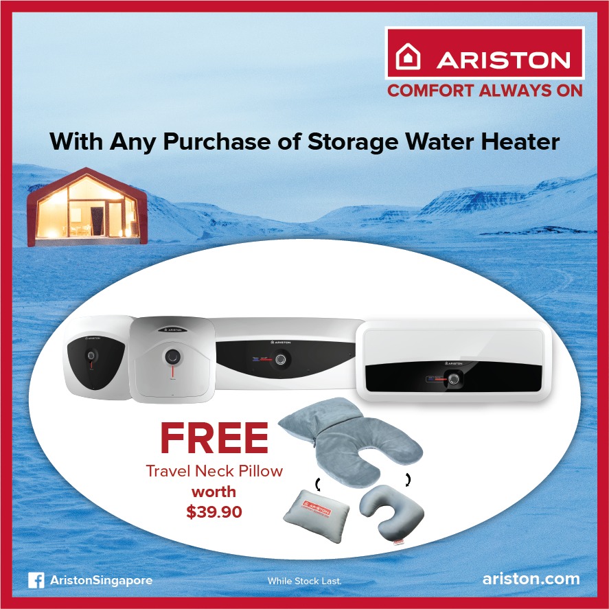 Purchase Ariston Water Heaters and Get Free Gifts