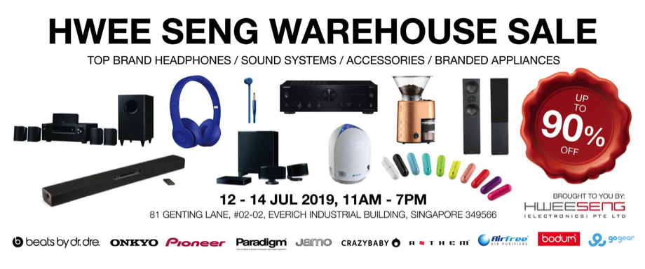 Hwee Seng Warehouse Sale 2019