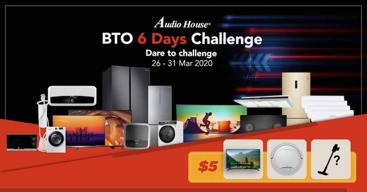 Audio House BTO 6-Days Challenge 26-31 March 2020
