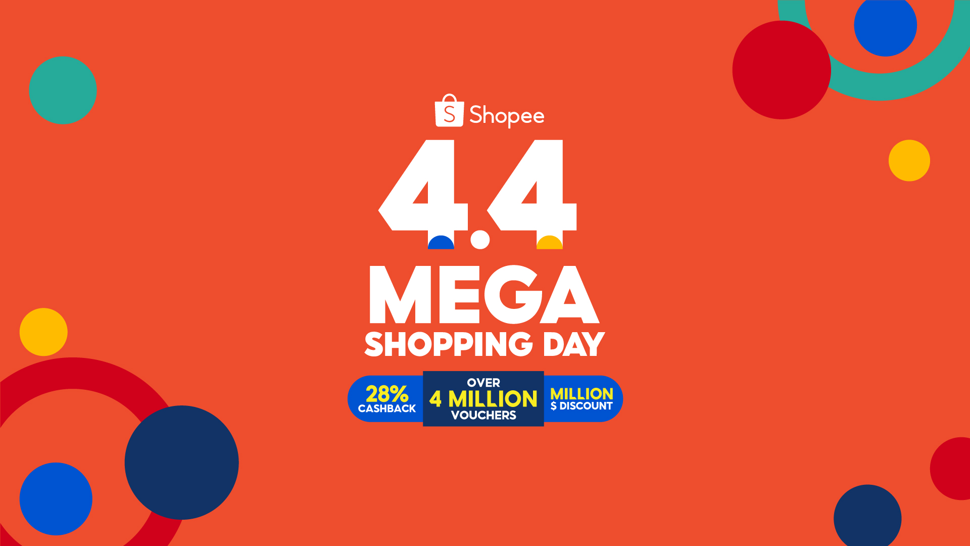 Shopee 4.4 Mega Shopping Day