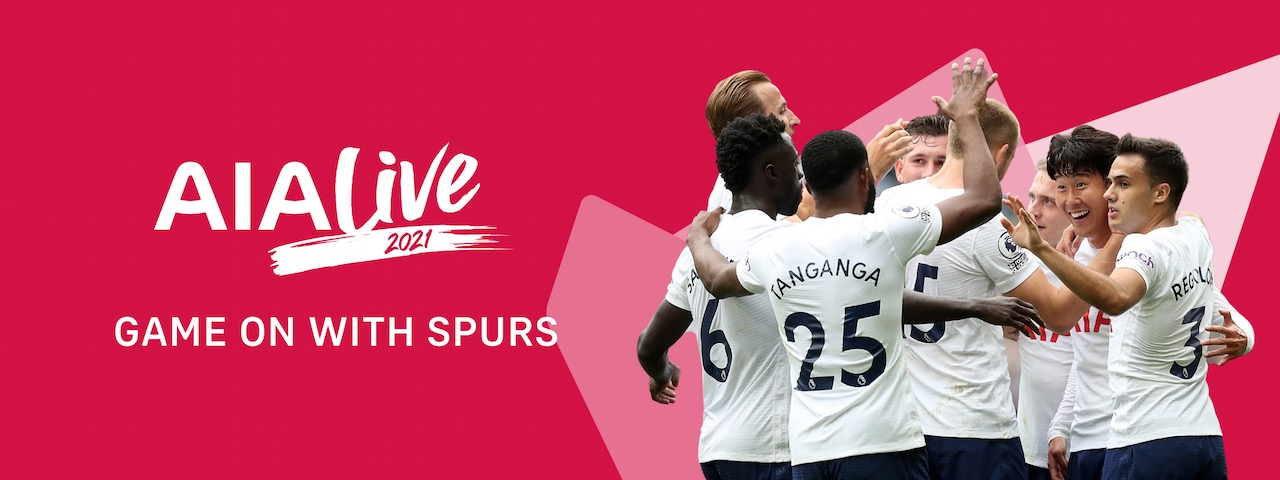 AIA Live in Singapore 2021 – Game On with Spurs!