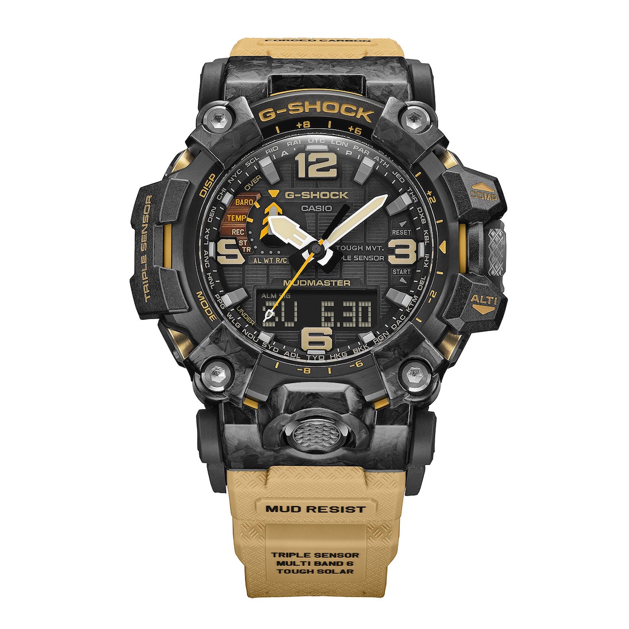 Casio announced first G-SHOCK MUDMASTER built with forged carbon - TGH  Technology and Business Portal/Blog