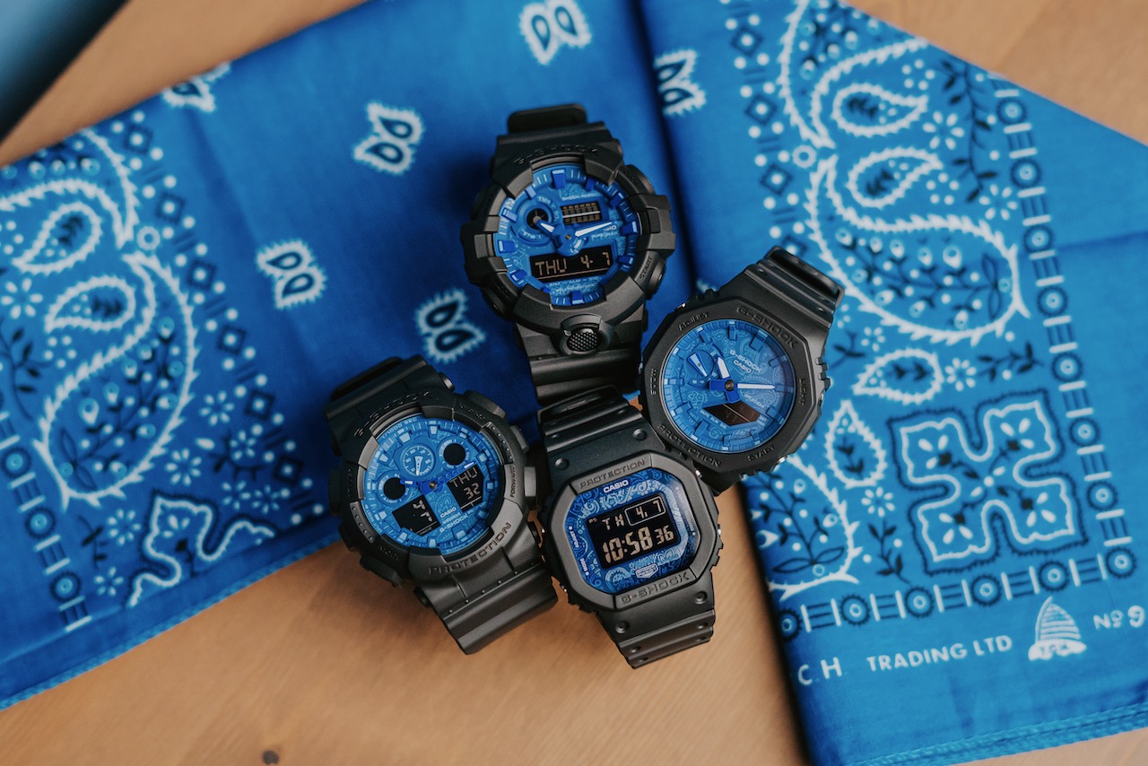 G-SHOCK introduces new Blue Paisley series