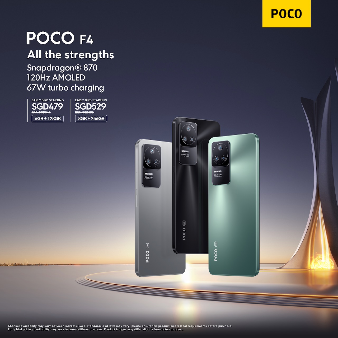 POCO launched Flagship POCO F4 and POCO X4 GT