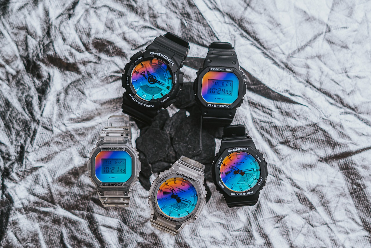 G-SHOCK announced new Iridescent series - TGH Technology and