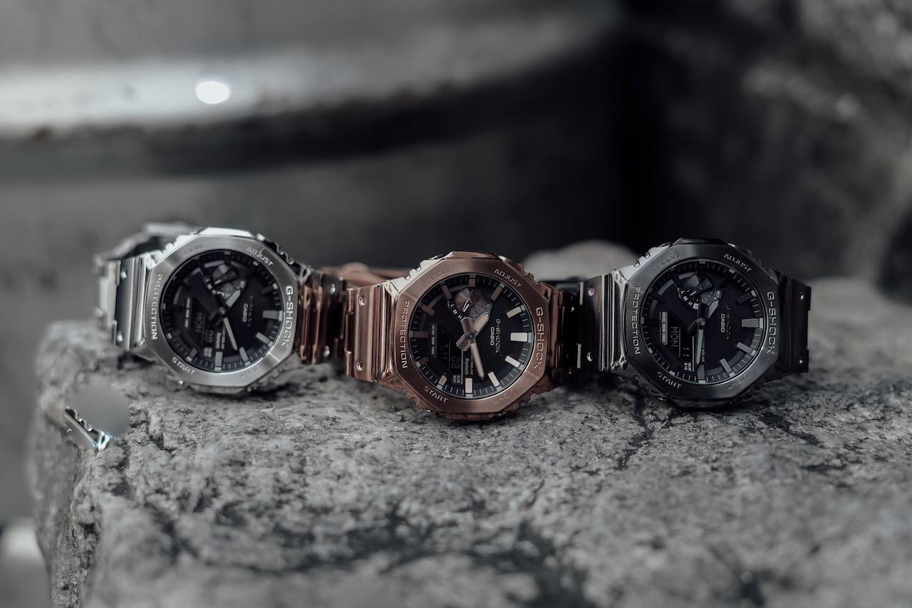 Casio released Full-Metal G-SHOCK Watches with Octagonal Bezel