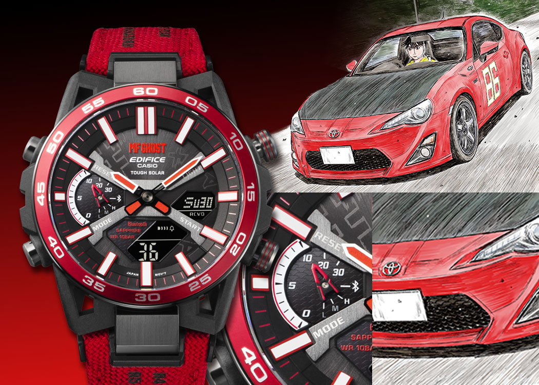 Casio brings 3 Motorsports together – EDIFICE x Initial D x MF Ghost