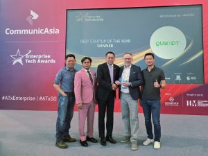 QuikBot Technologies Wins Best Startup of the Year at ATxSG Singapore Enterprise Tech Awards 2025